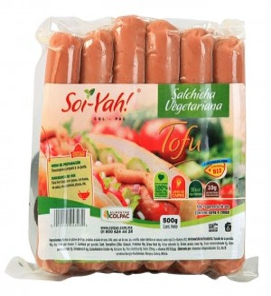 Salchichas Veganas con Tofu Soi-yah! 500 g