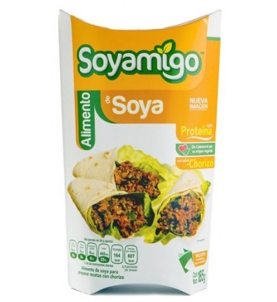 Soya Texturizada Sabor Chorizo Soyamigo 185 g