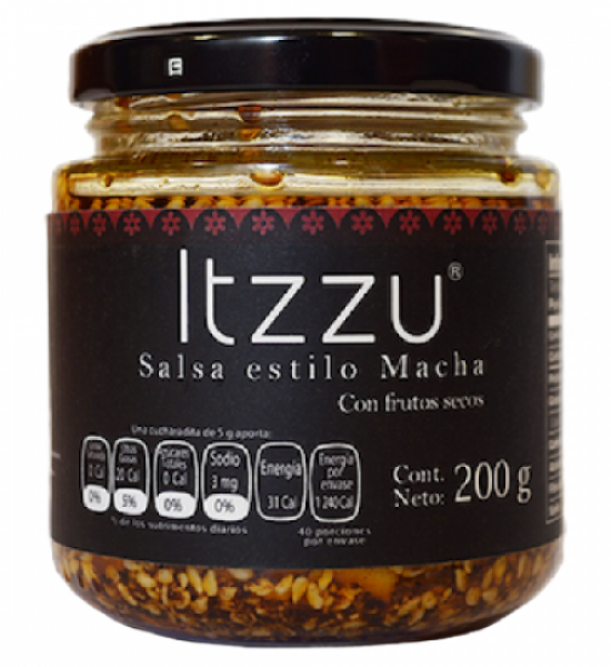 Salsa Estilo Macha con Frutos Secos Itzzu 200 g