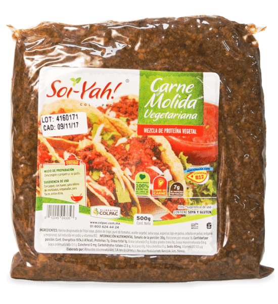 Carne Molida Vegana Soi-yah! 500 g
