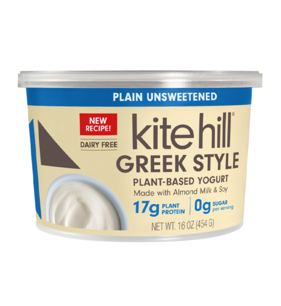 Yogurt de Almendras Tipo Griego Natural Sin Azúcar Kite Hill 454 g